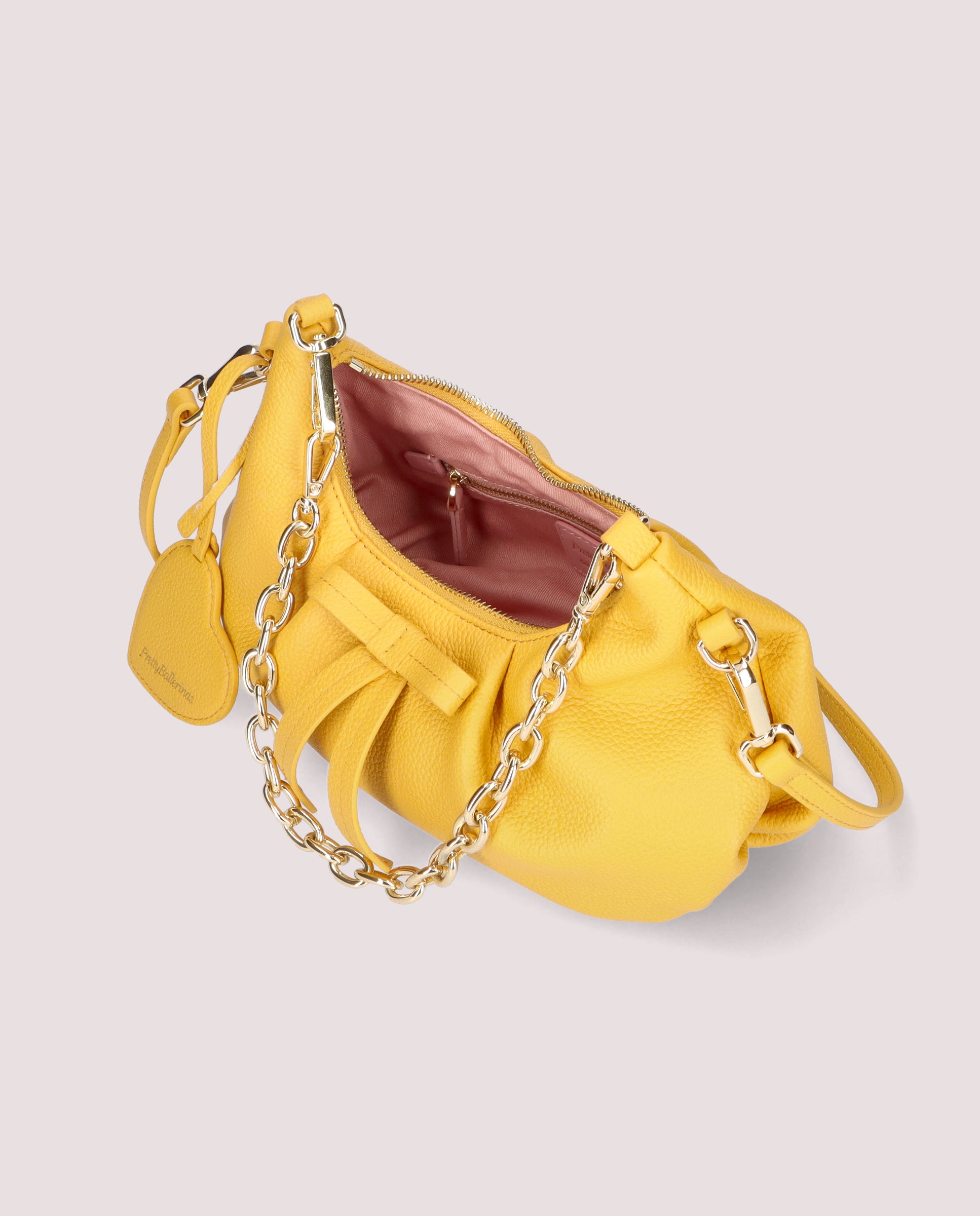 Bolsos Bags Amarillos Piel