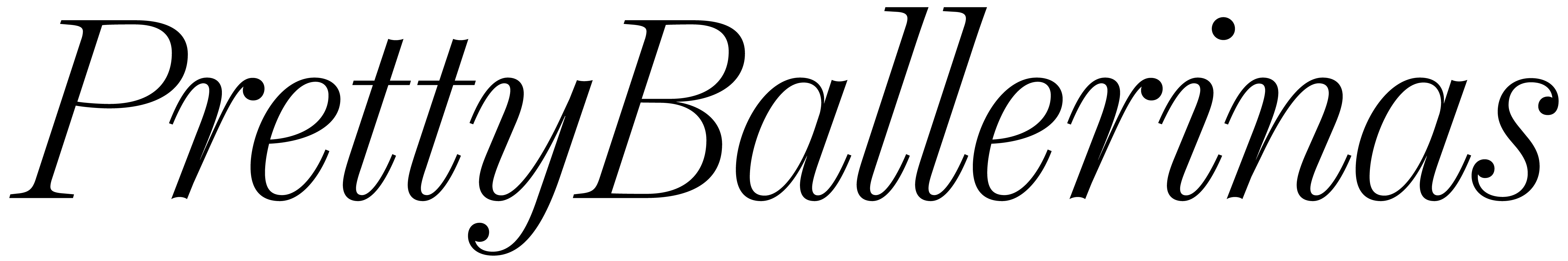 Logo de Pretty Ballerinas