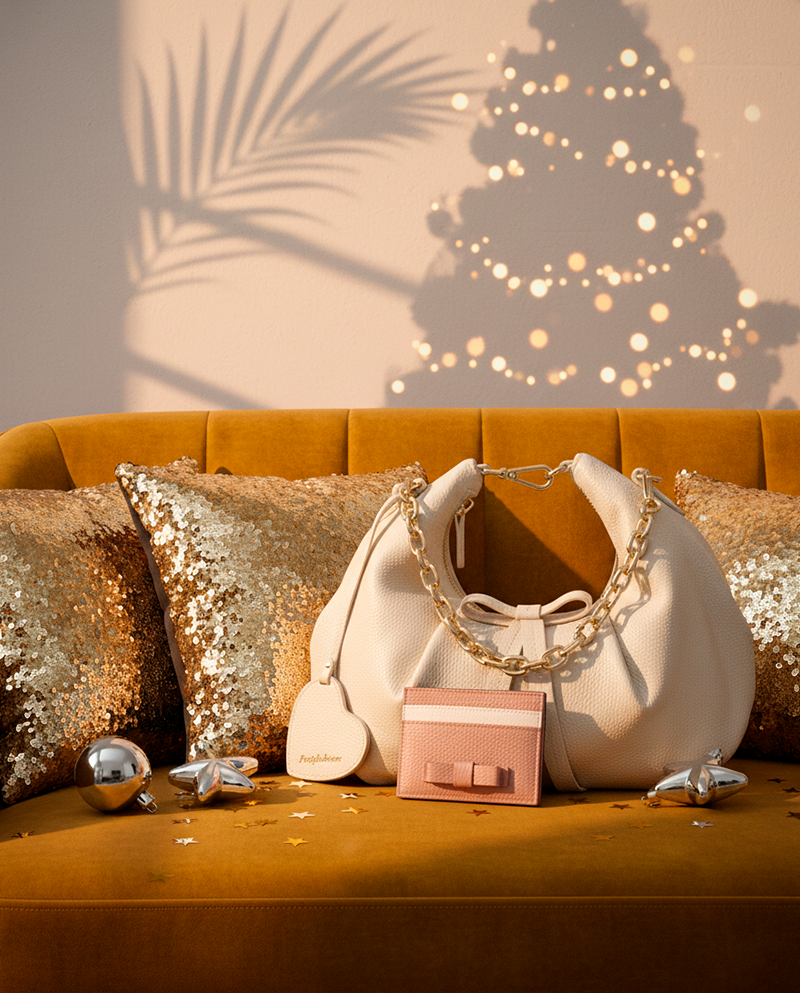 Image of WHITE LEATHER BAGS BAGS by PrettyBallerinas