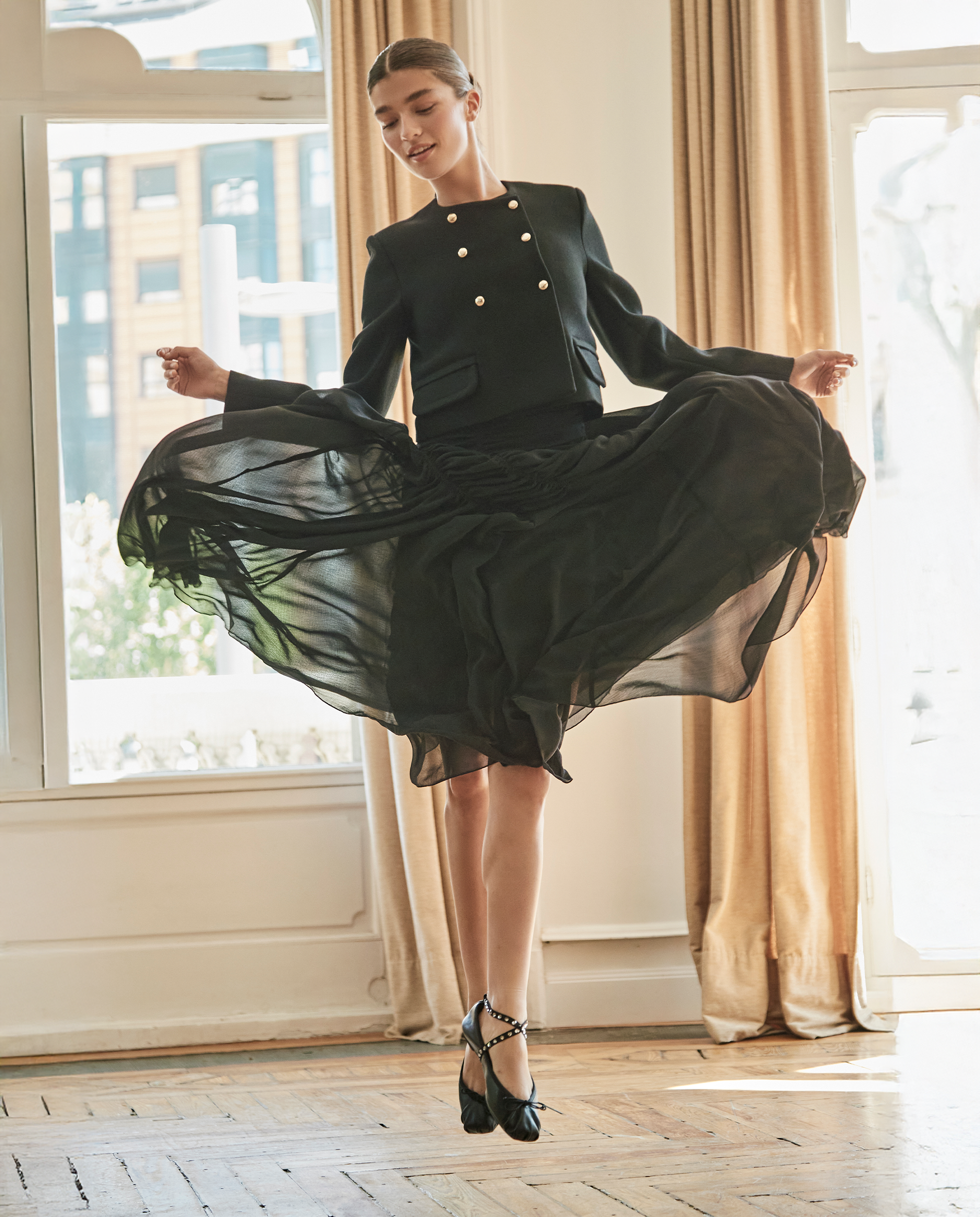 Bailarinas Kristen Negros Piel