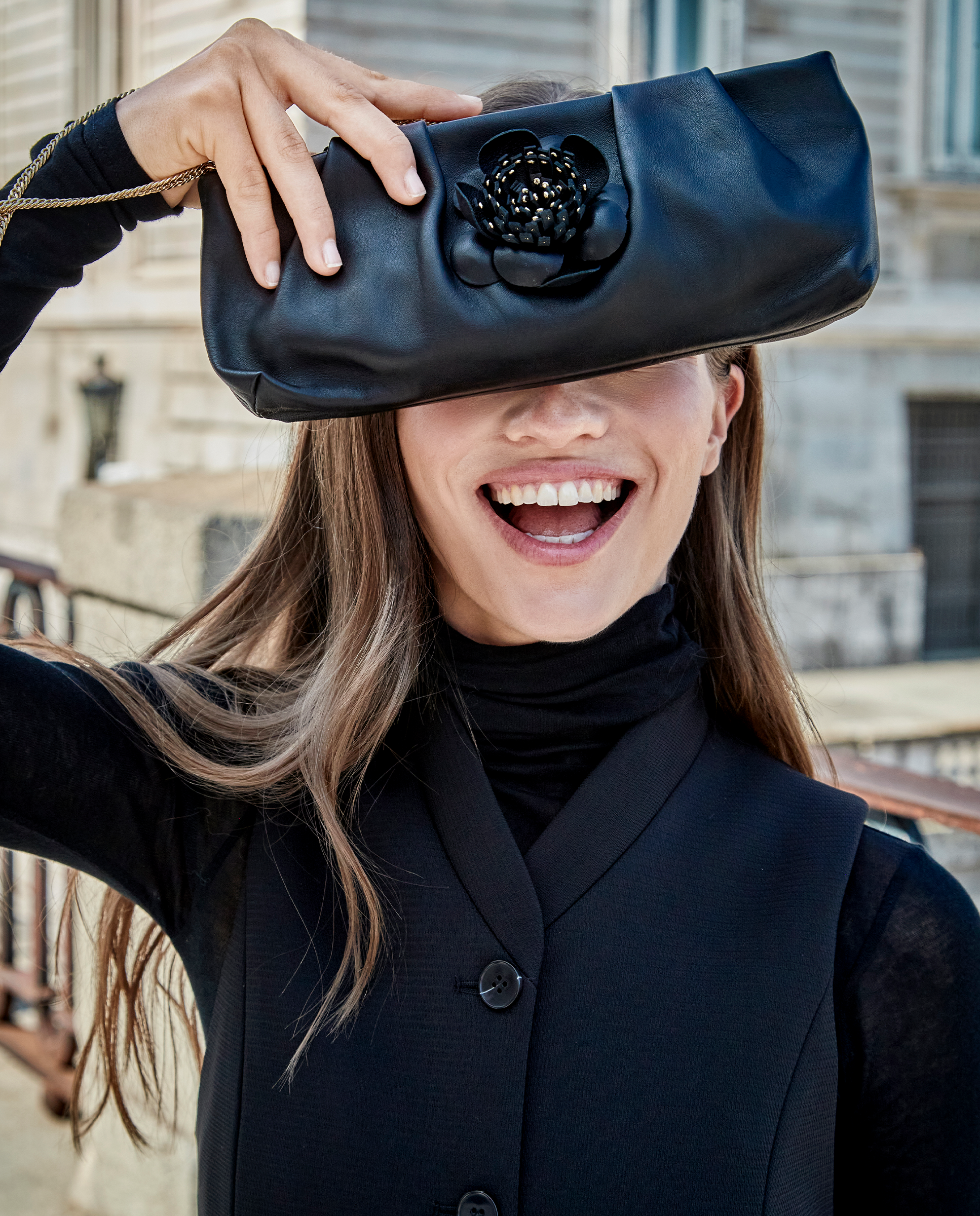 Bolsos Bags Negros Piel