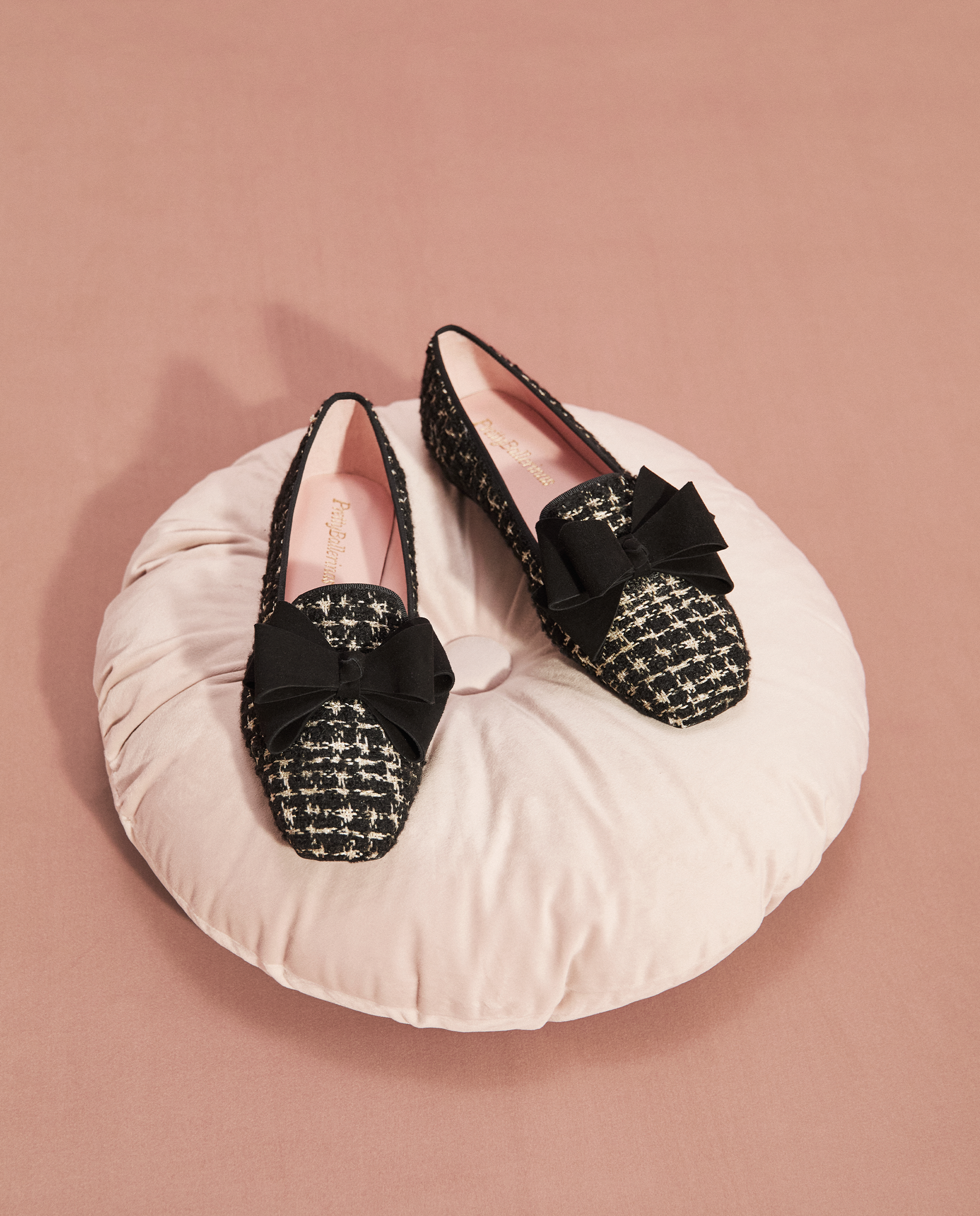 Loafers Camille Negros Tejidos